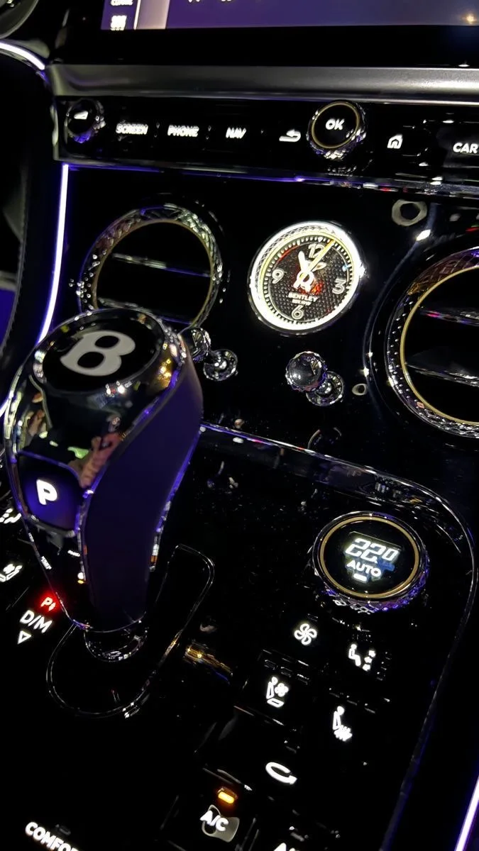 Intérieur Bentley — Flotte de luxe